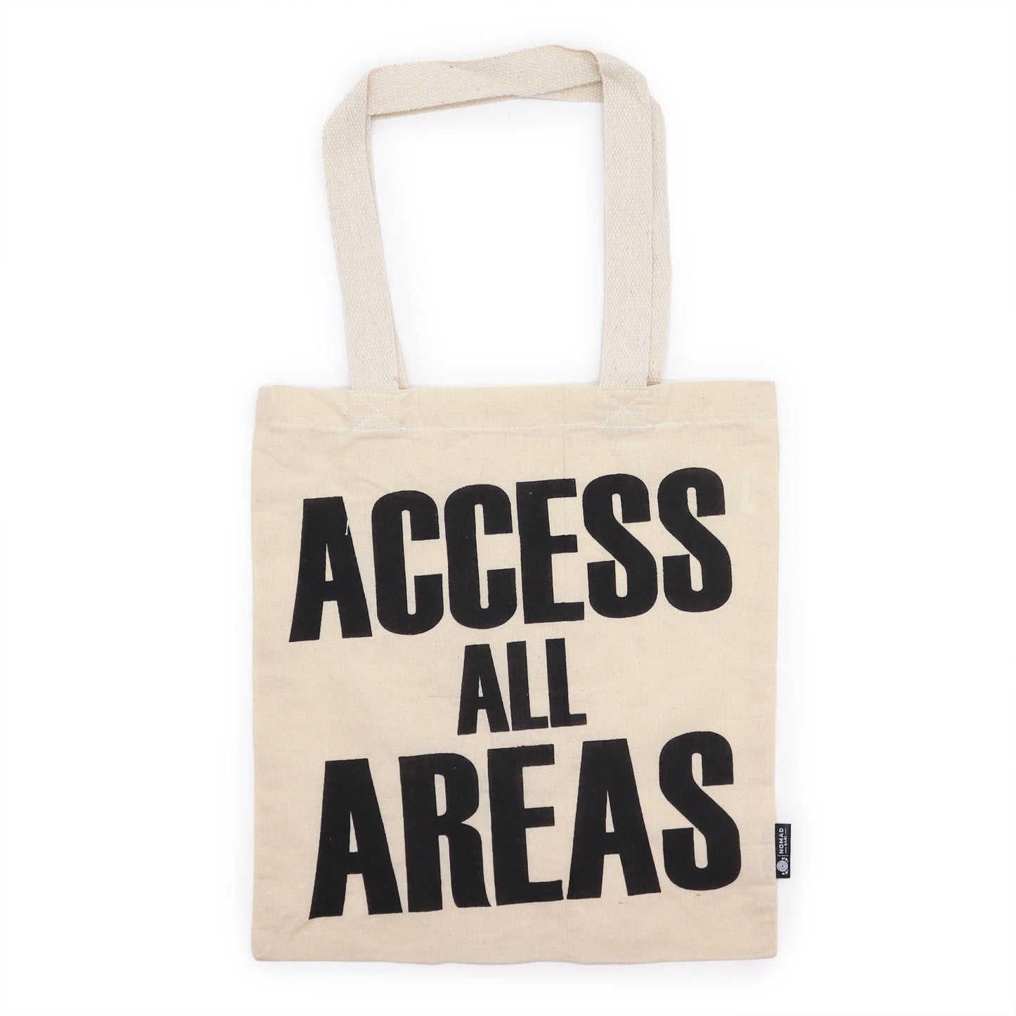 Bolsa Tote Icónica Nomad Sari - Access All Areas - Natural 4oz