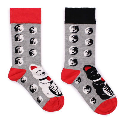 Meias de Bambu Hop Hare – Gato da Sorte (S · EU 36–40)