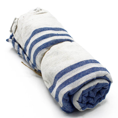 Toalha Hammam Spa 90x170 cm — Azul Oceano