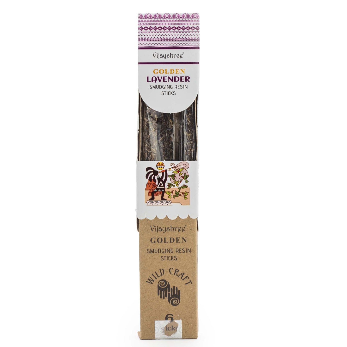 Incenso de Resina Dourado - Lavanda 30g