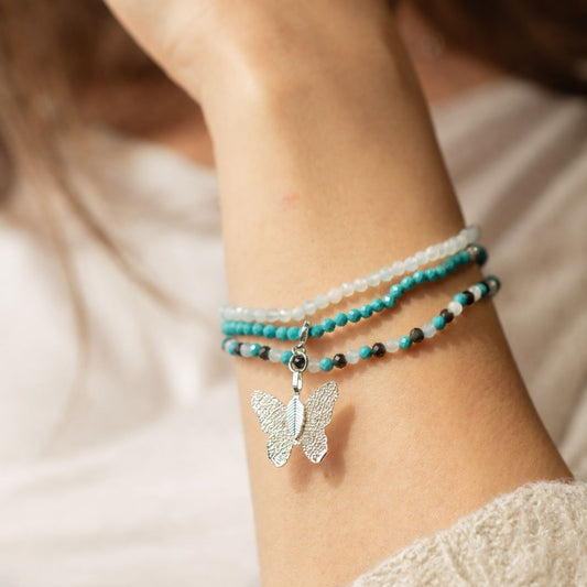 Conjunto de Pulseiras Ninfa Oceano Sem Fim