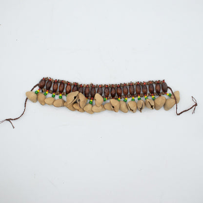 Pulseira Chocalho de Tornozelo com Conchas Kenari (20 conchas)