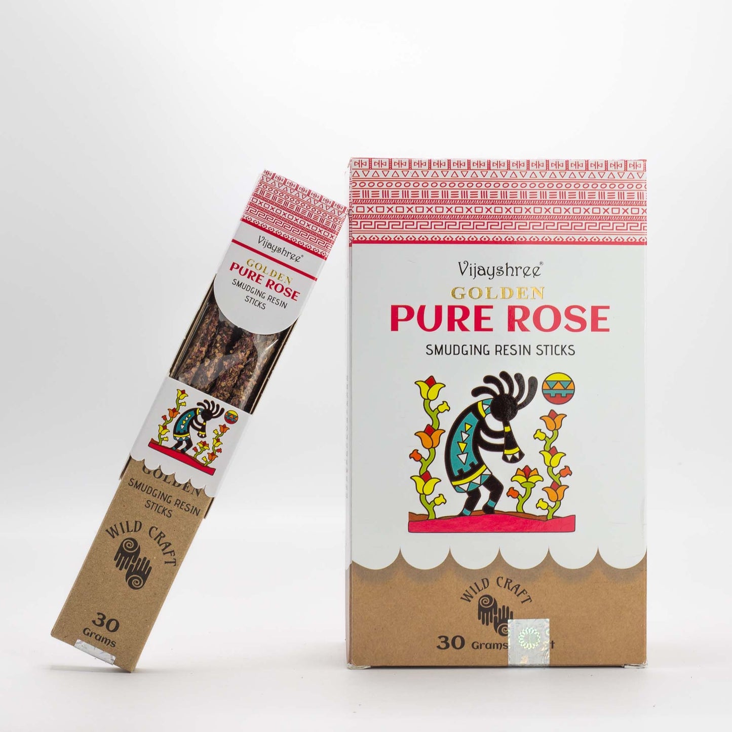 Incenso de Resina Dourado - Rosa Pura
