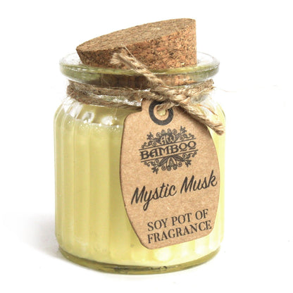 Vela de Cera de Soja - Mystic Musk