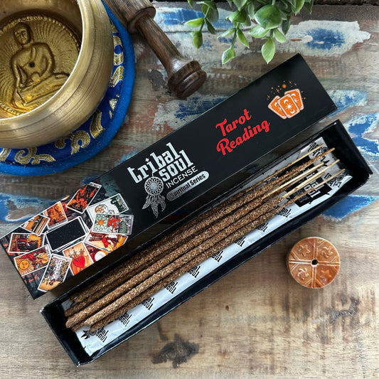 Incenso Tribal Soul com Suporte - Leitura do Tarô