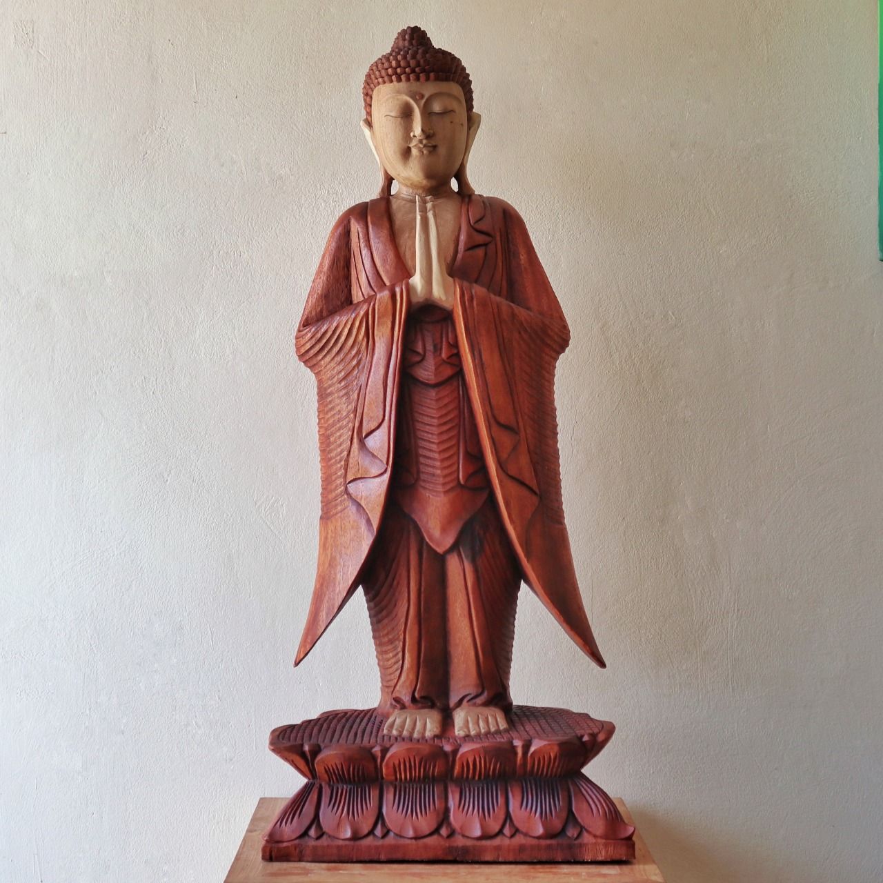Estátua de Buda de Pé - 1m Boas-vindas