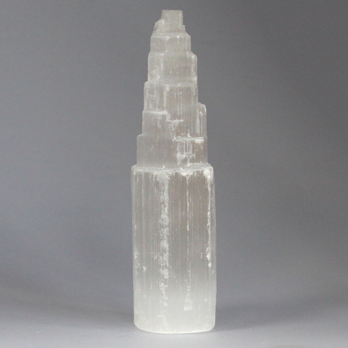 Torre de Selenite Natural - 20 cm