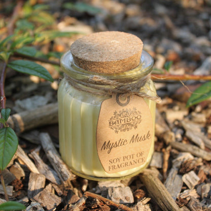 Vela de Cera de Soja - Mystic Musk