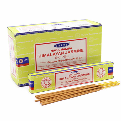 Incenso Satya Sticks 15g - Jasmim do Himalaia