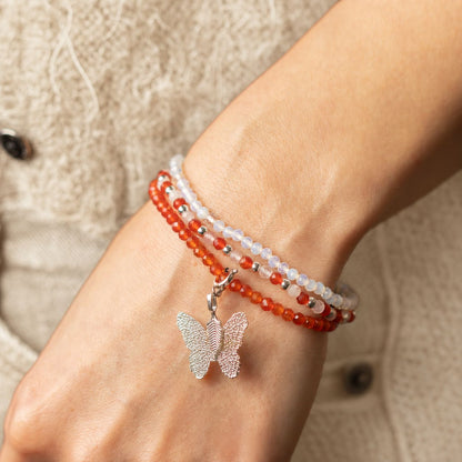 Conjunto de Pulseiras Ninfa Lua de Sangue