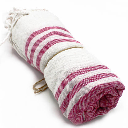 Toalha Hammam Spa 90x170 cm — Rosa Anoitecer