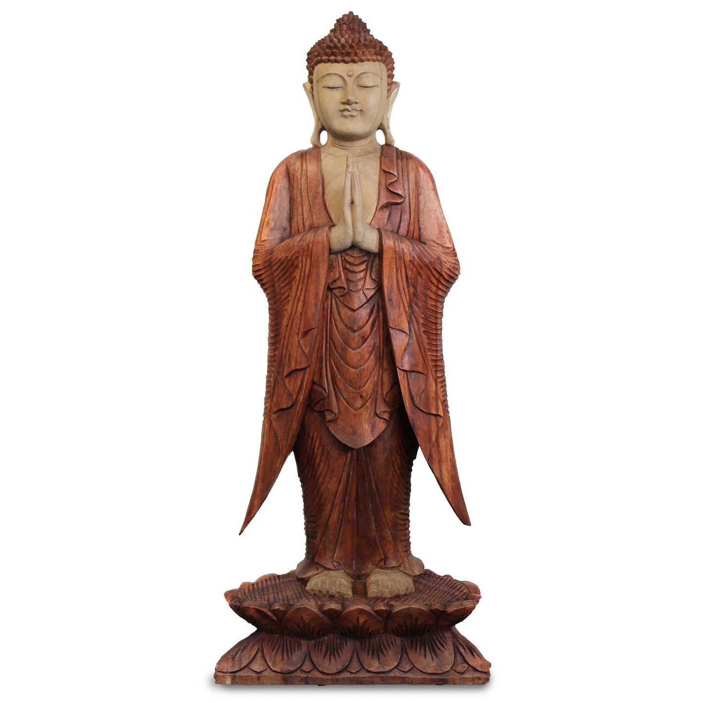 Estátua de Buda de Pé - 1m Boas-vindas