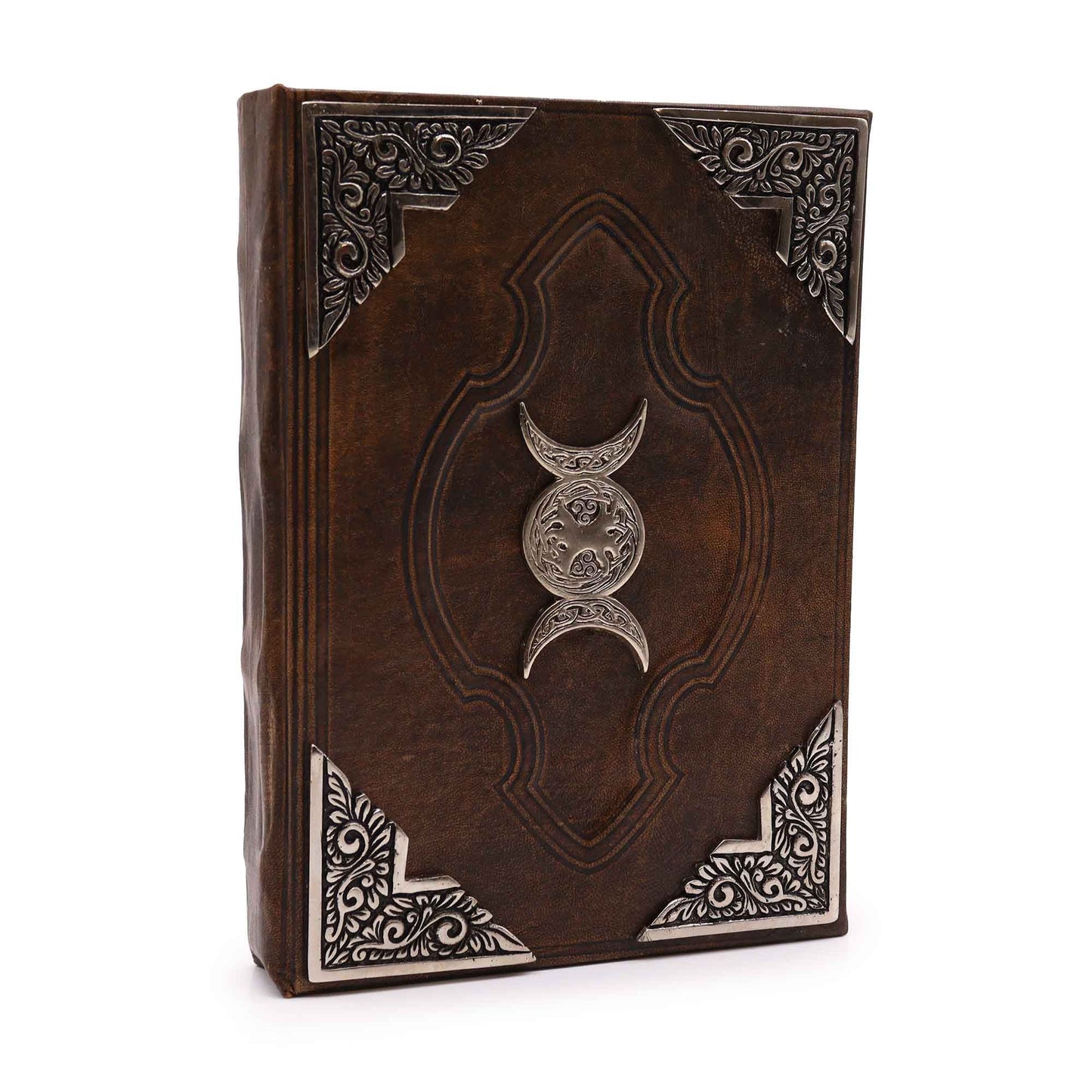 Livro Castanho - Decoração Tripla Lua em Zinco