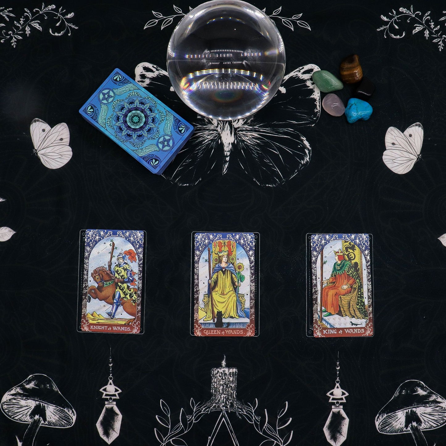 Mantel para Leitura de Tarot - Bruxa Antiga