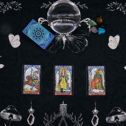 Mantel para Leitura de Tarot - Bruxa Antiga