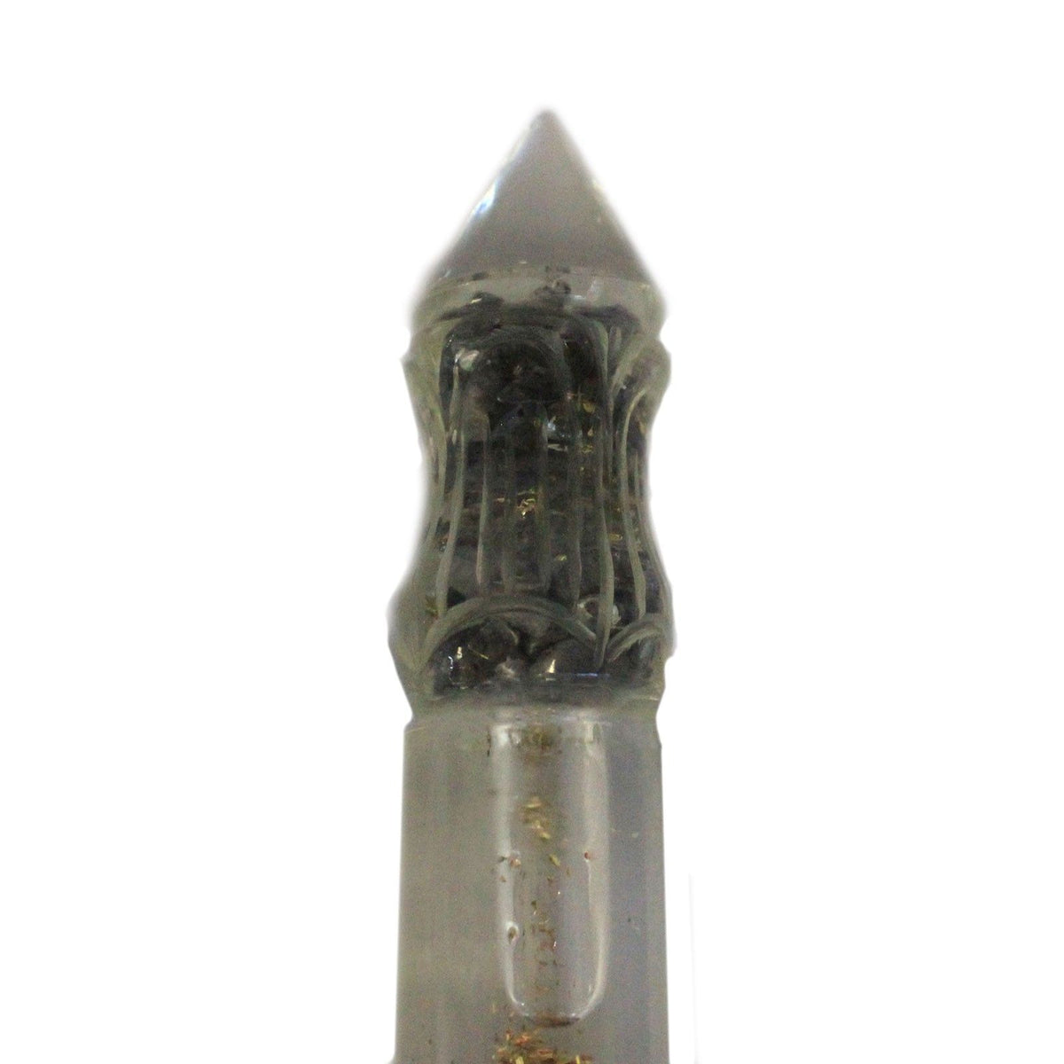 Orgonite de Água 14 cm com Cobre e Cristais