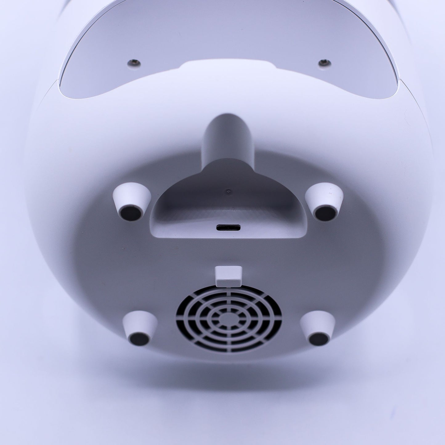 Difusor de Aroma Efeito Chama - Pedra de Sal - USB - Mudança de Cor e Temporizador