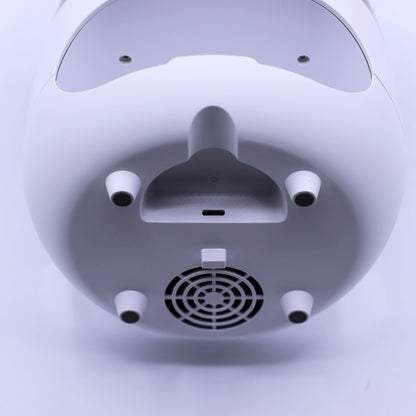 Difusor de Aroma Efeito Chama - Pedra de Sal - USB - Mudança de Cor e Temporizador