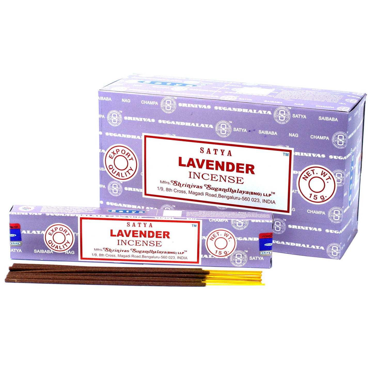 Incenso Satya Sticks 15g - Lavanda