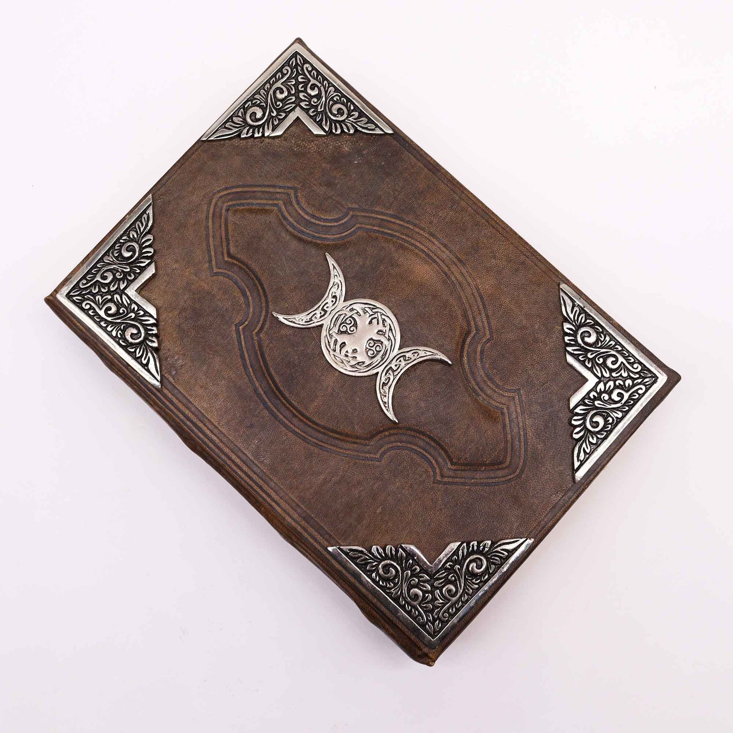 Livro Castanho - Decoração Tripla Lua em Zinco