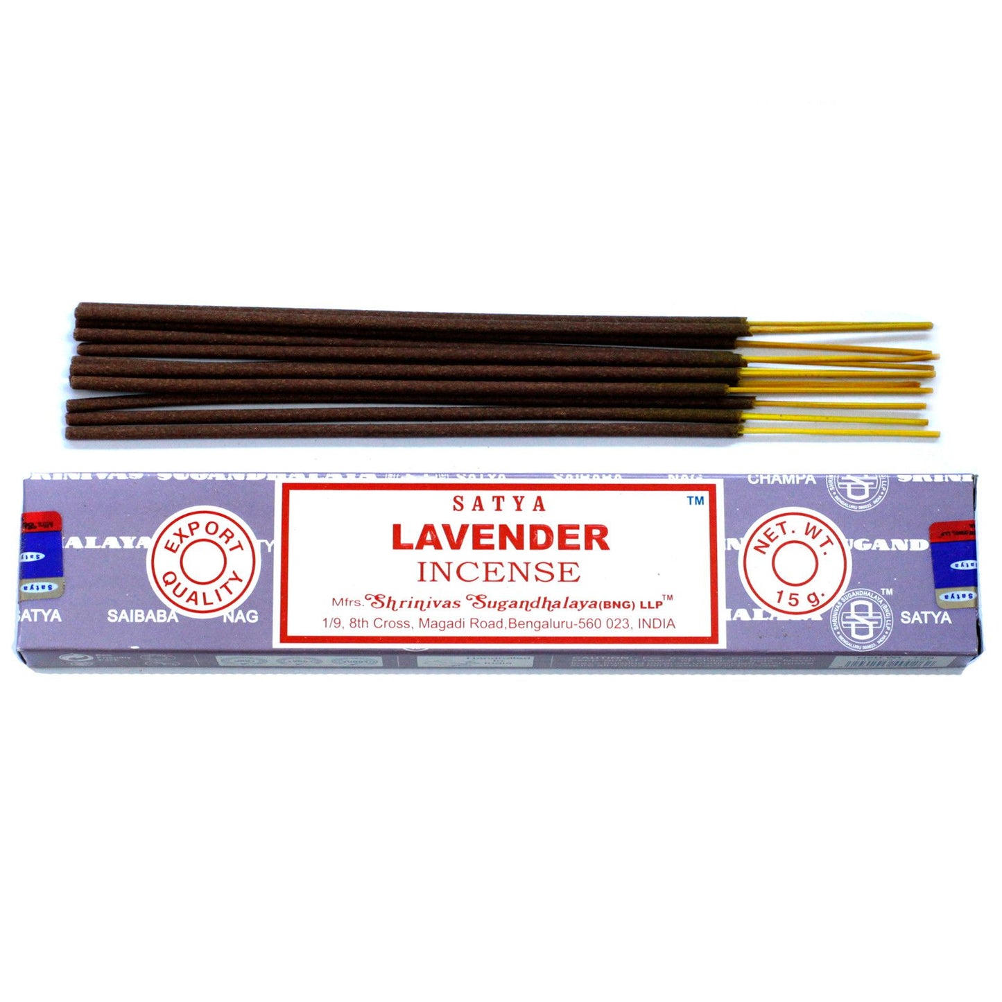 Incenso Satya Sticks 15g - Lavanda