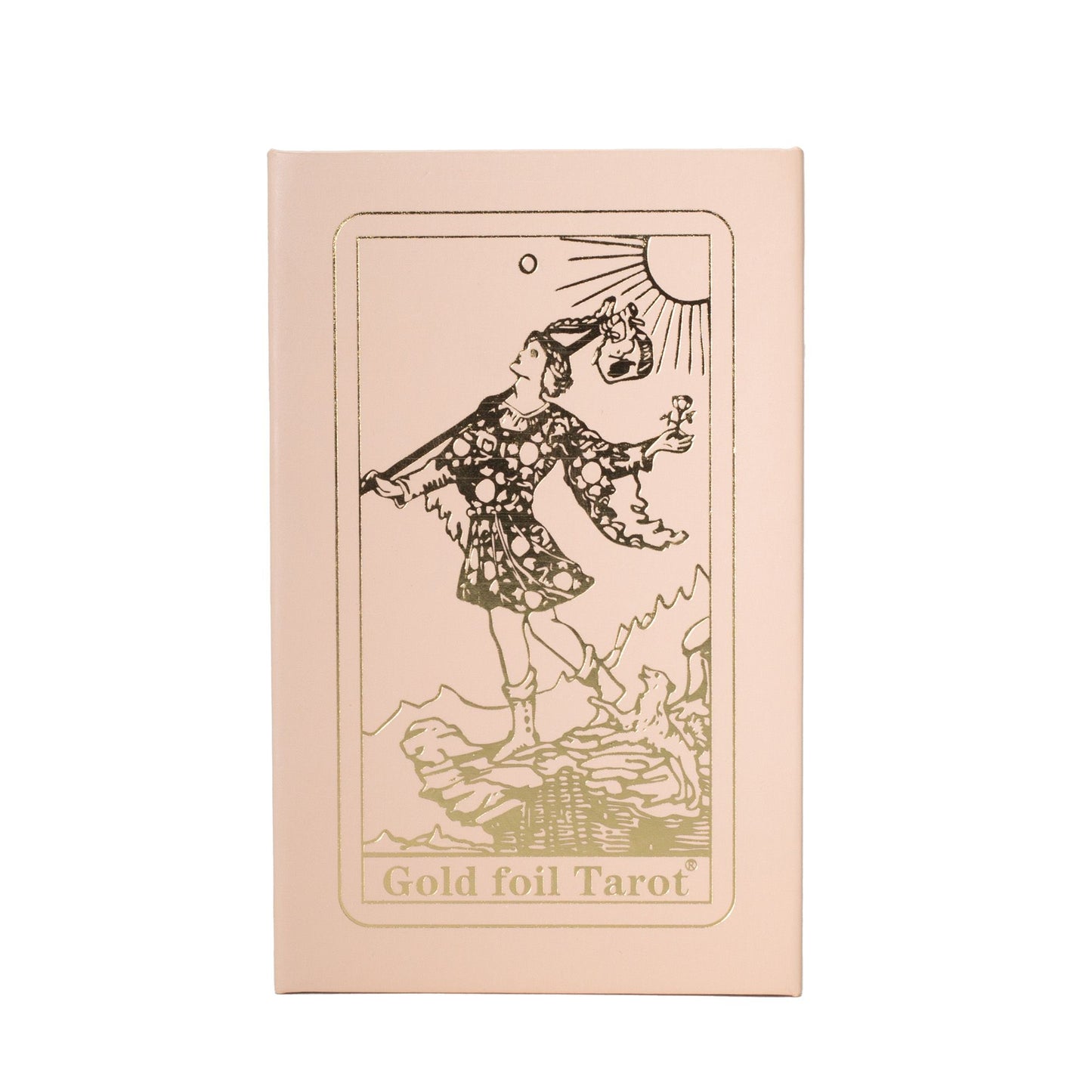 Cartas de Tarot em Caixa de Presente Rosa com Lâmina Rubi