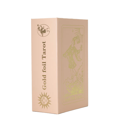 Cartas de Tarot em Caixa de Presente Rosa com Lâmina Rubi