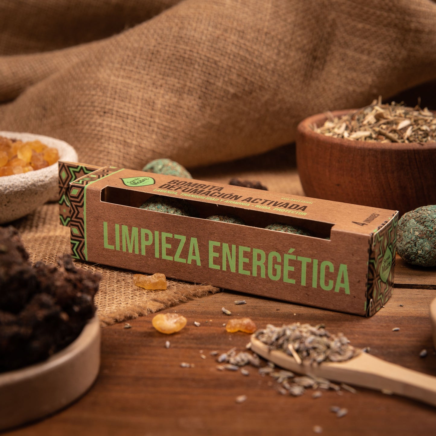 Bombitas de Defumação Limpeza Energética | Caixa de 4 - Sagrada Madre