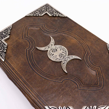 Livro Castanho - Decoração Tripla Lua em Zinco