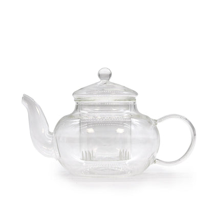 Bule de Vidro com Infusor Pérola Redonda, 400 ml