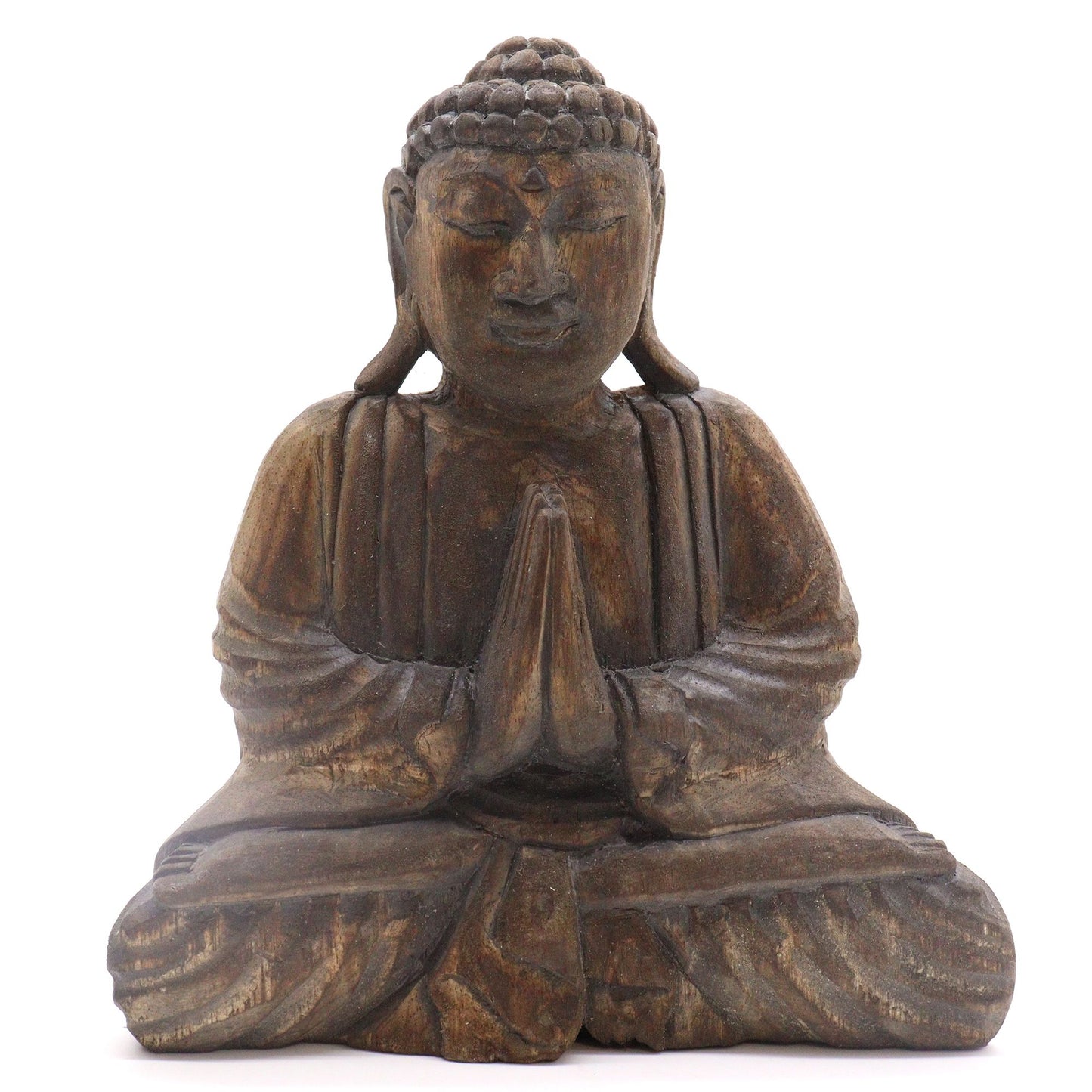 Conjunto Buda Feng Shui - Om - Cinzento e Preto