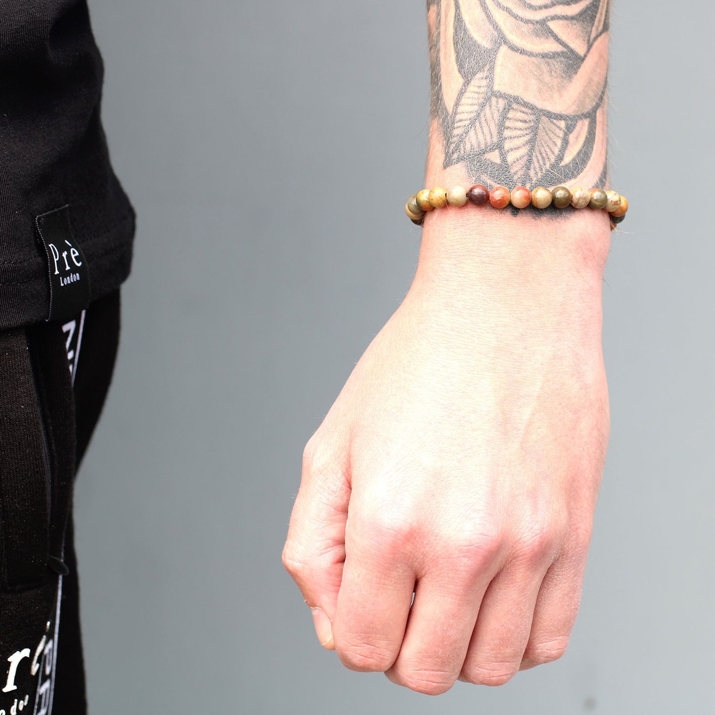 Pulseira de Olho de Tigre Ajustável