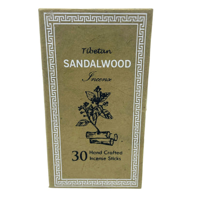 Set de Oferta de Incenso Tibetano do Himalaia - Sândalo