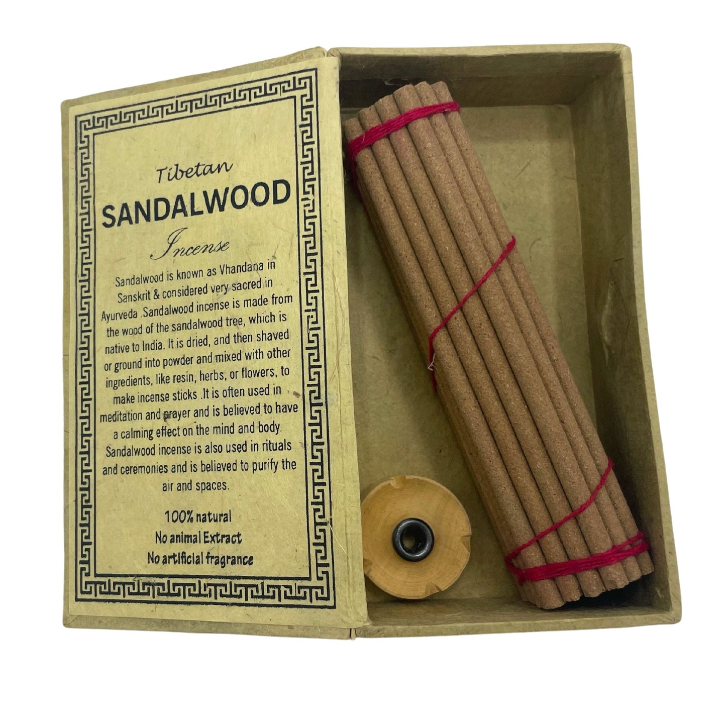 Set de Oferta de Incenso Tibetano do Himalaia - Sândalo