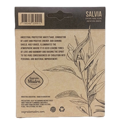 Pastilhas de Incenso em Resina 4x - Sálvia Branca