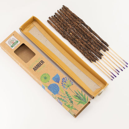 Incenso Botânico Natural Masala - Âmbar 33g